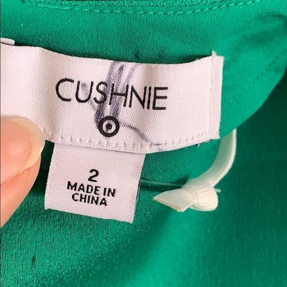 NWT Cushnie for Target green asymmetrical dress - Picture 10 of 12